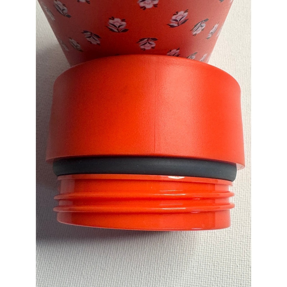 Vera Bradley x Reduce Perk Tumbler 16oz Bluebell Ditsy Hibiscus Red Travel Mug - Picture 8 of 8